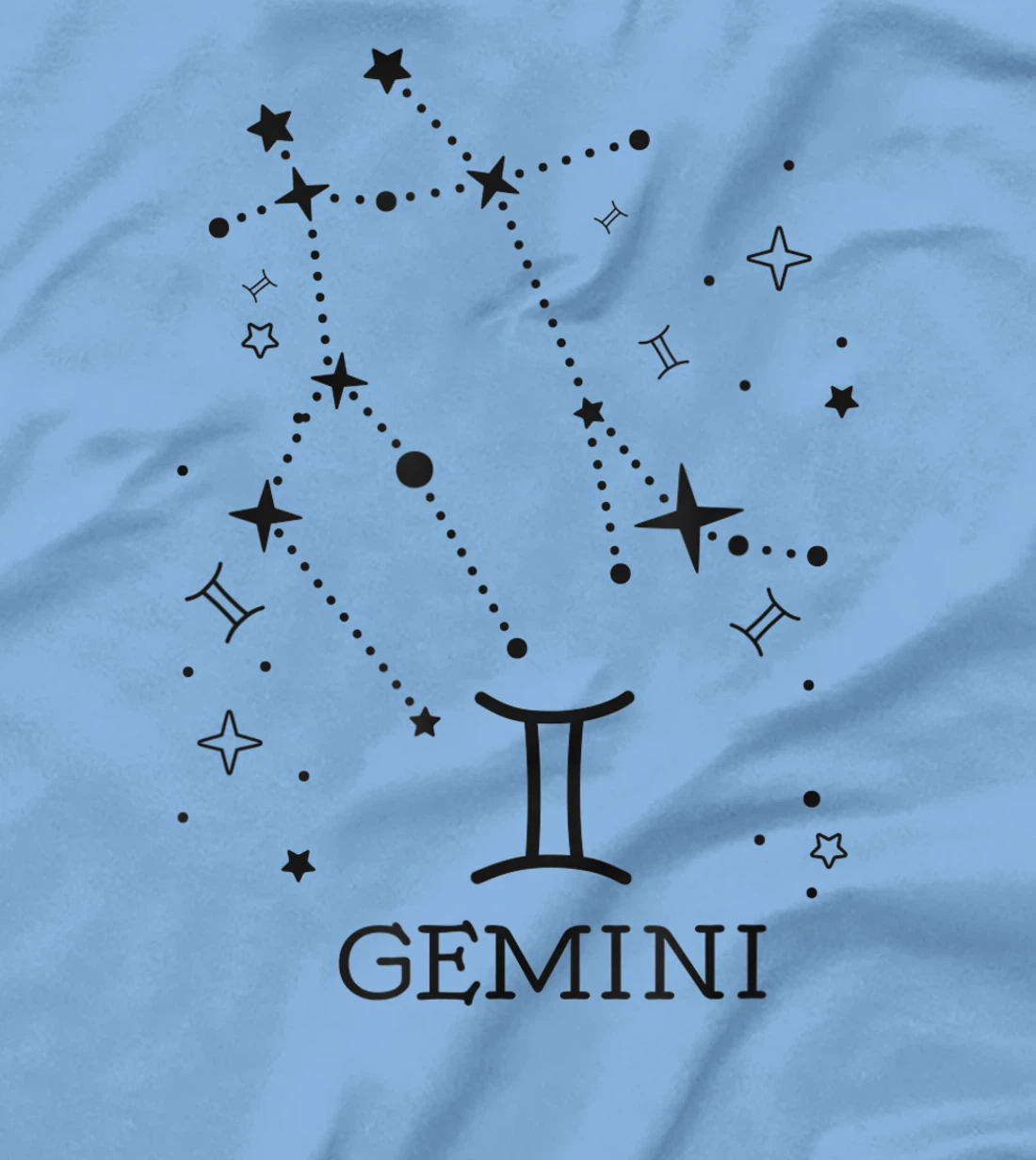 Gemini Zodiac signs Star moon Astrology horoscope Gemini T-Shirt, Kid T-Shirt and Women T-Shirt