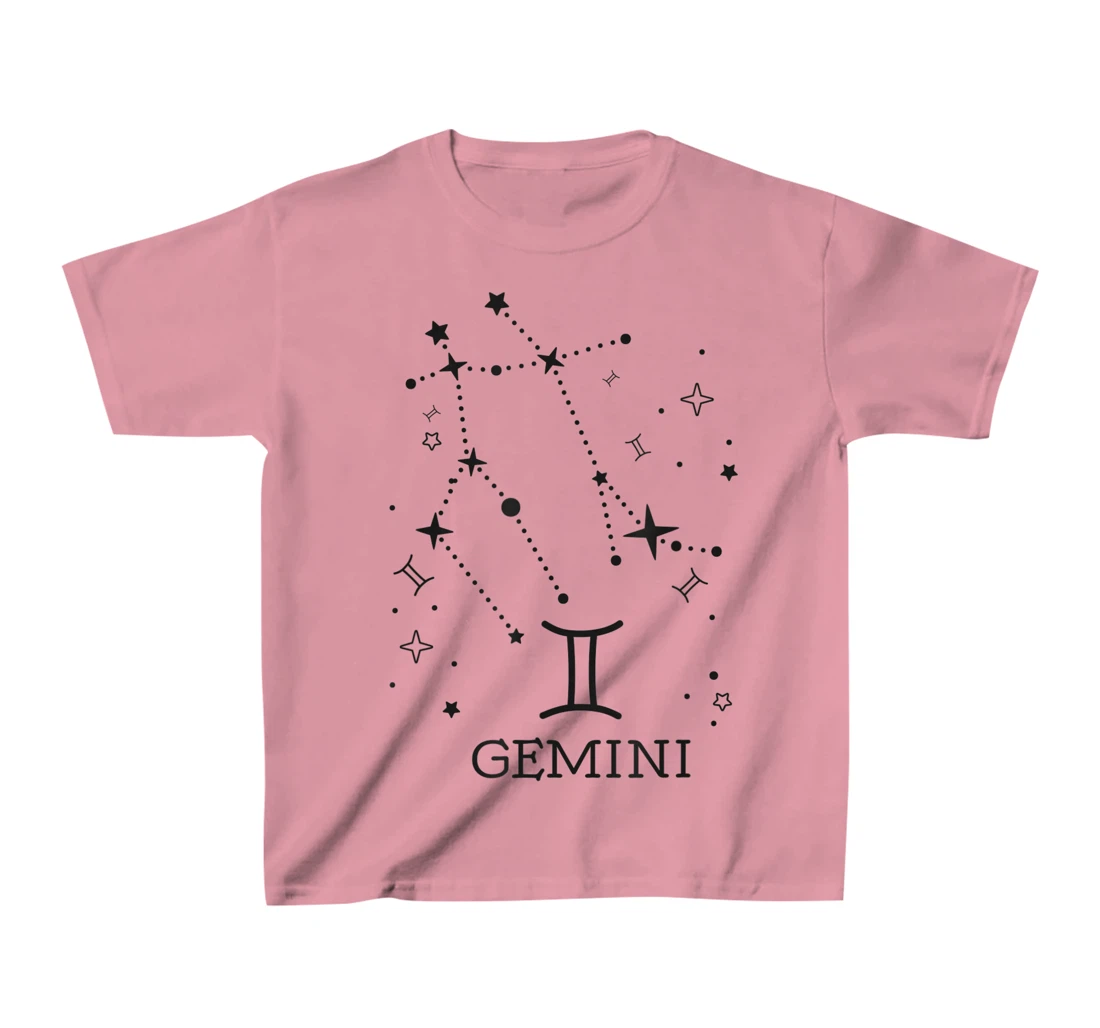 Gemini Zodiac signs Star moon Astrology horoscope Gemini T-Shirt, Kid T-Shirt and Women T-Shirt
