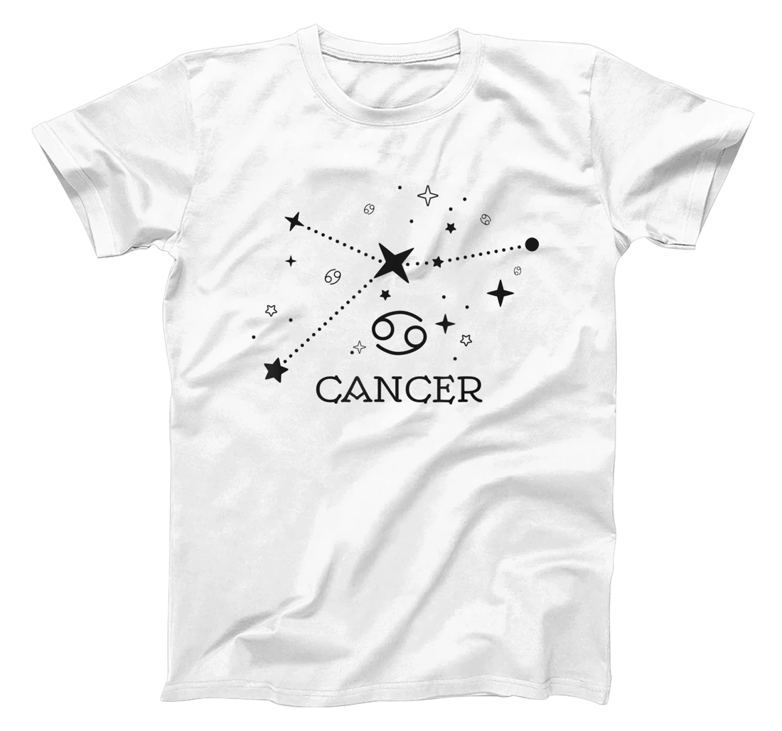 Cancer Zodiac signs Astrology moon star line Cancer zodiac T-Shirt, Kid T-Shirt and Women T-Shirt