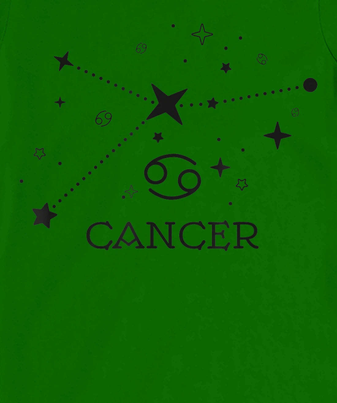 Cancer Zodiac signs Astrology moon star line Cancer zodiac T-Shirt, Kid T-Shirt and Women T-Shirt
