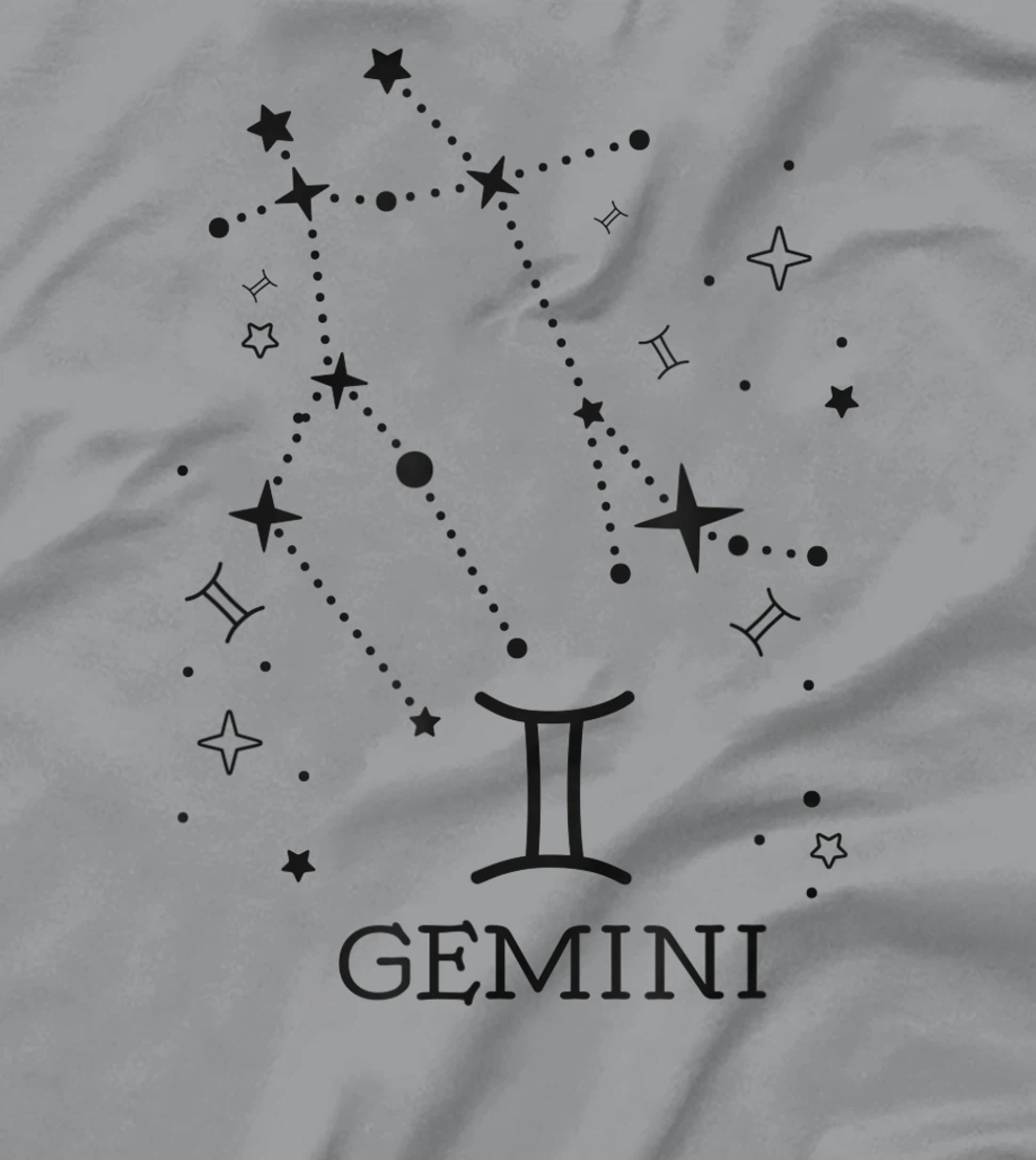 Gemini Zodiac signs Star moon Astrology horoscope Gemini T-Shirt, Kid T-Shirt and Women T-Shirt