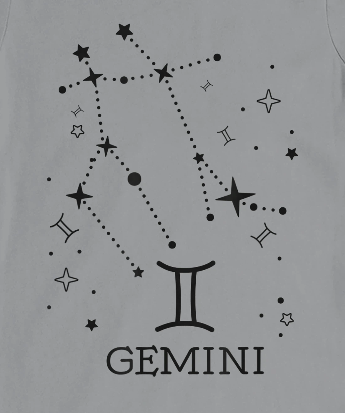 Gemini Zodiac signs Star moon Astrology horoscope Gemini T-Shirt, Kid T-Shirt and Women T-Shirt