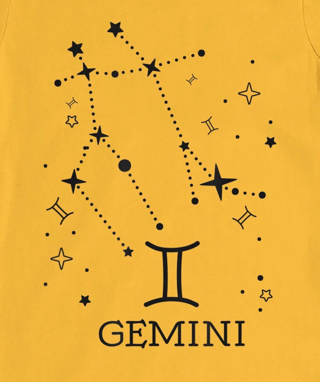 Gemini Zodiac signs Star moon Astrology horoscope Gemini T-Shirt, Kid T-Shirt and Women T-Shirt