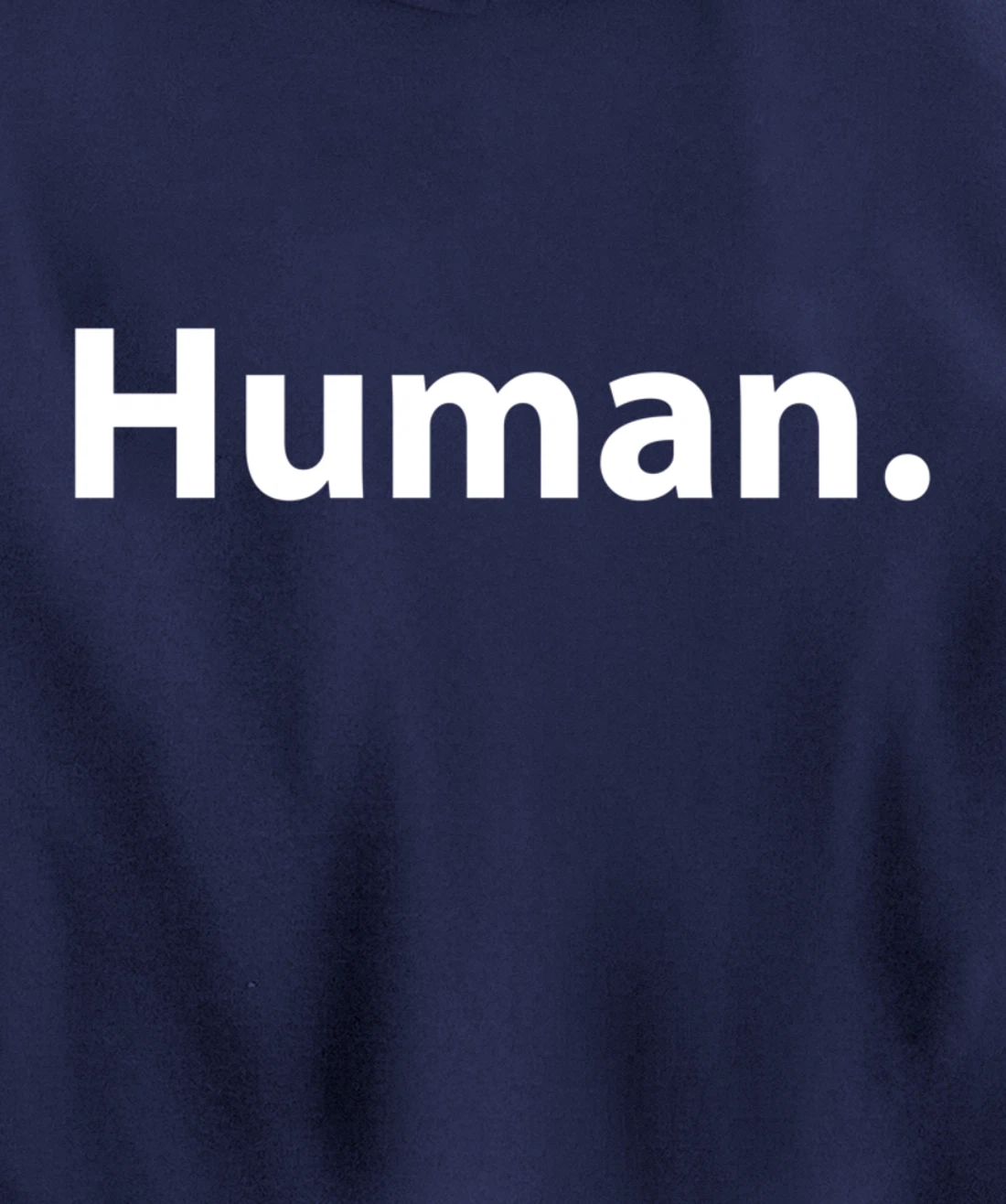 Human - Classic Text Pullover Hoodie