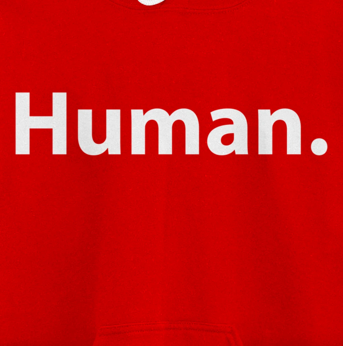 Human - Classic Text Pullover Hoodie