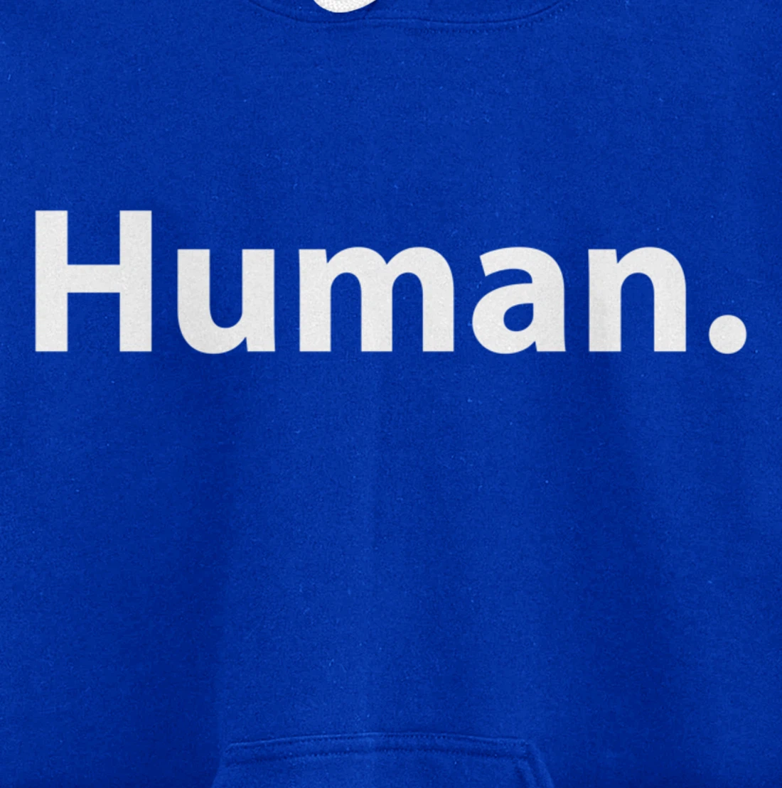 Human - Classic Text Pullover Hoodie