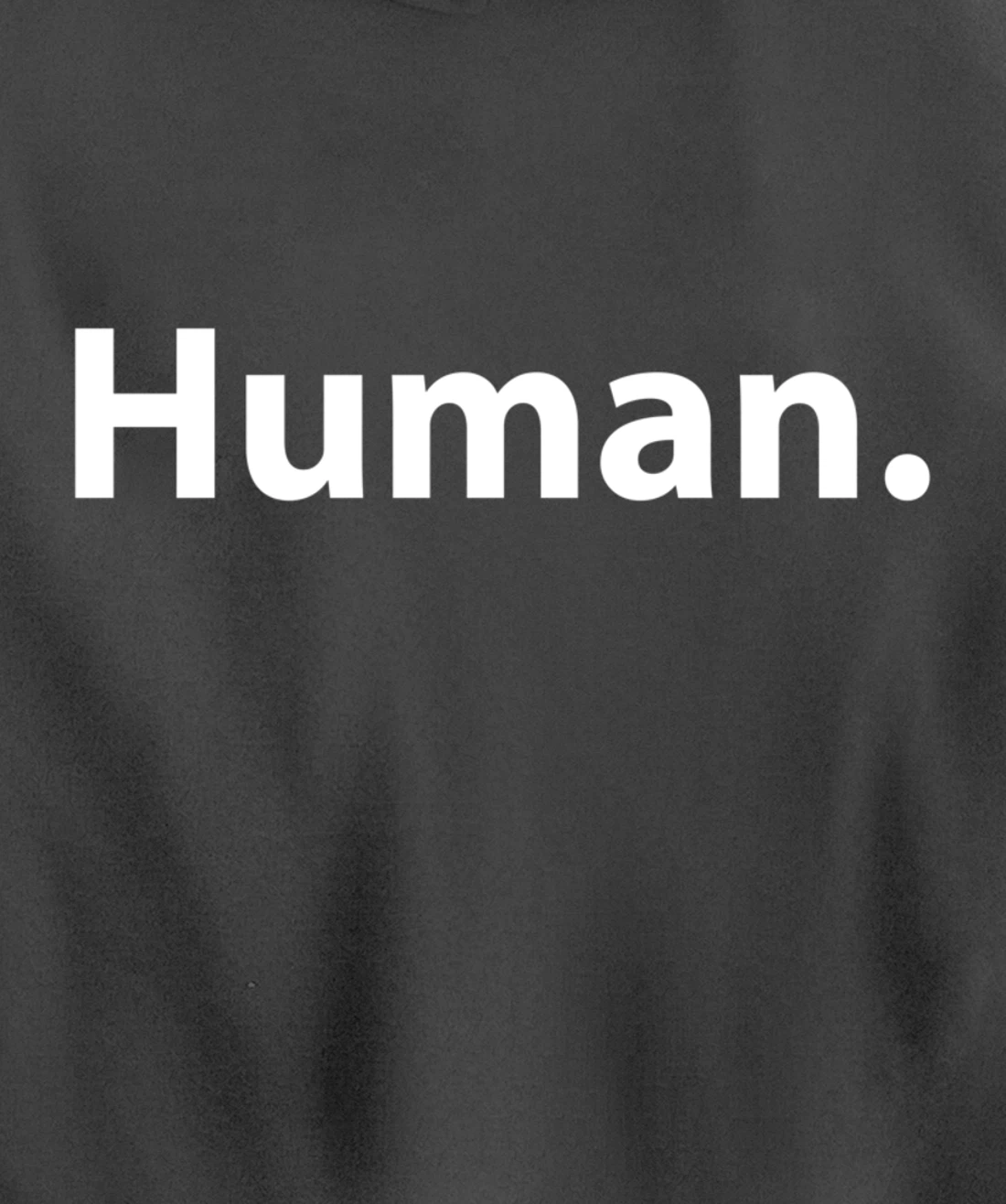 Human - Classic Text Pullover Hoodie