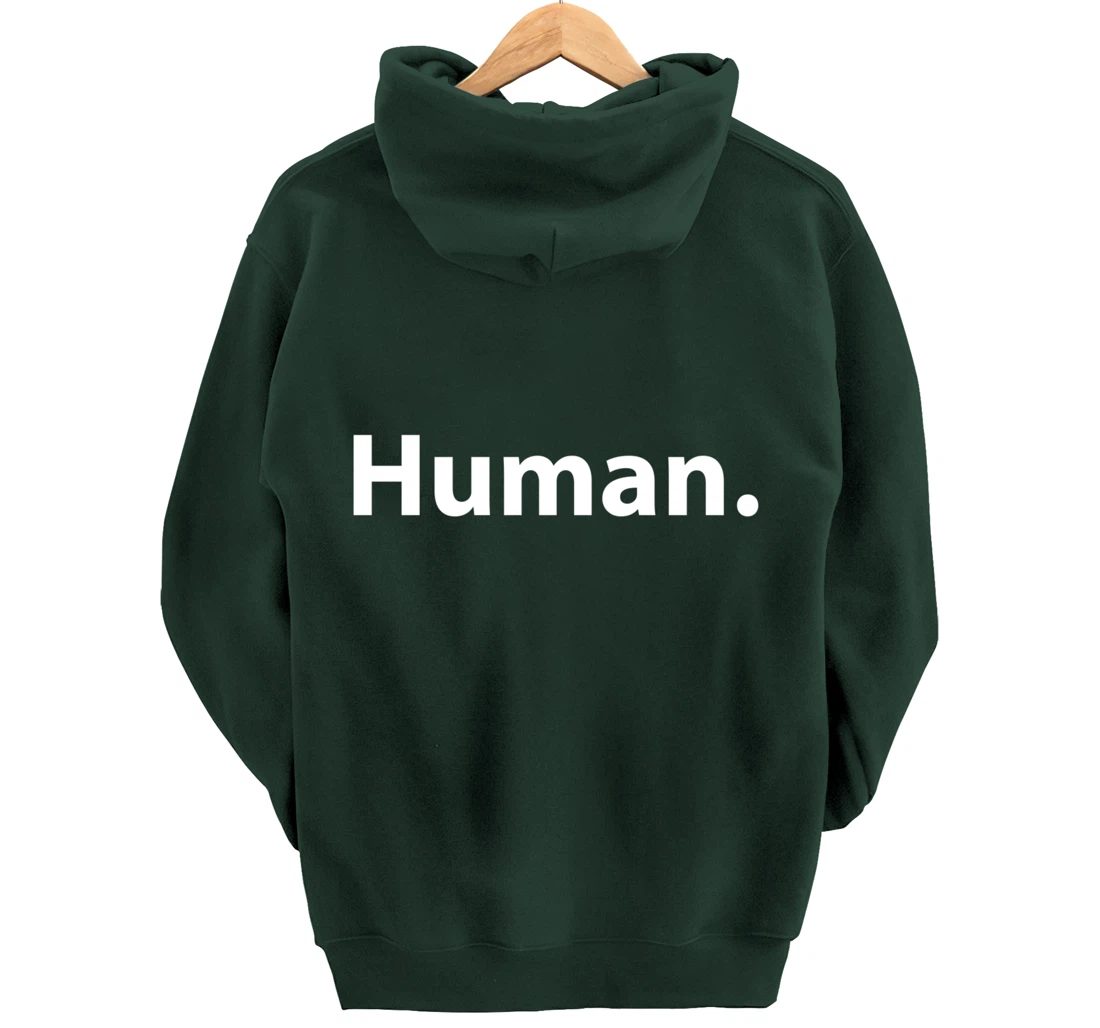 Human - Classic Text Pullover Hoodie