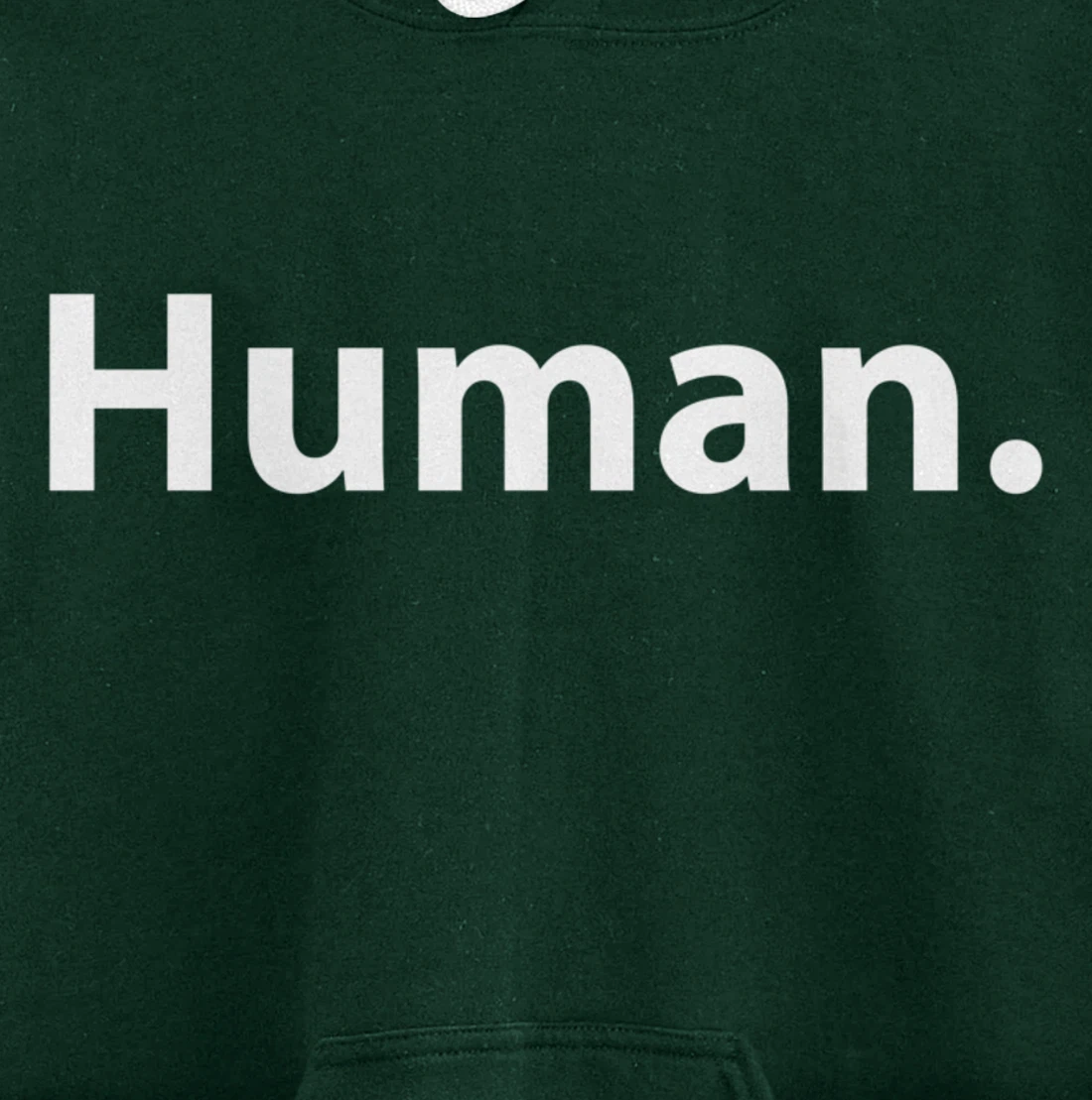 Human - Classic Text Pullover Hoodie