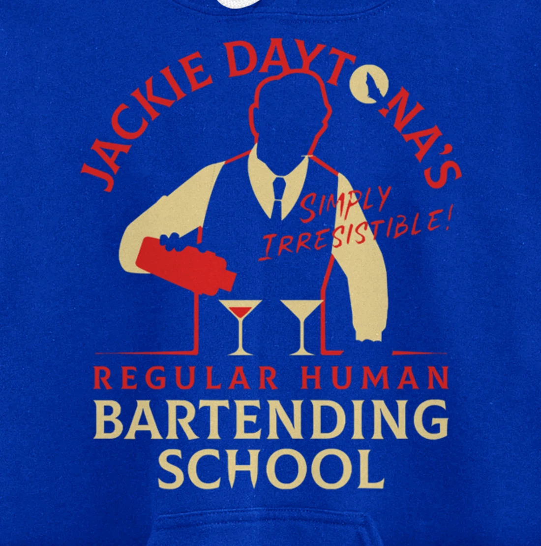 Regular Human Bartending School Funny Gift For Bartender Pullover Hoodie
