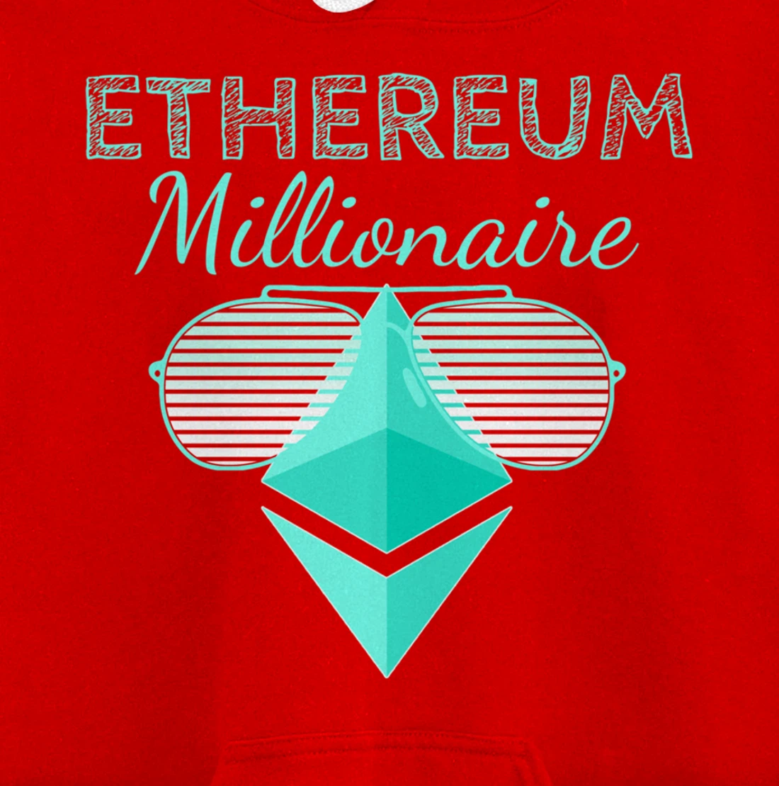 Ethereum Shirt Crypto Shirt Crypto Millionaire ETH Ethereum Pullover Hoodie