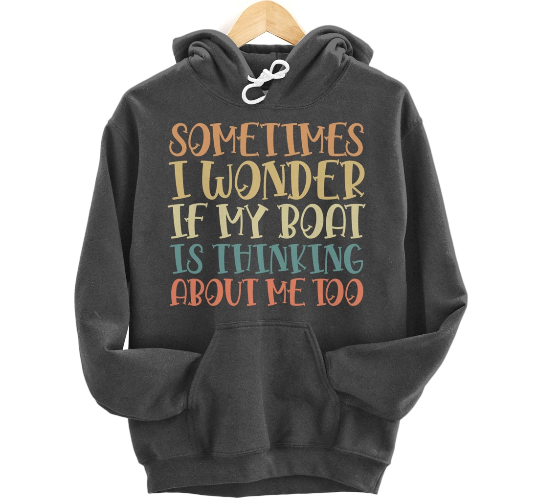 Motor Boating Boat Owner Captain Design Motor Boating Pullover Hoodie