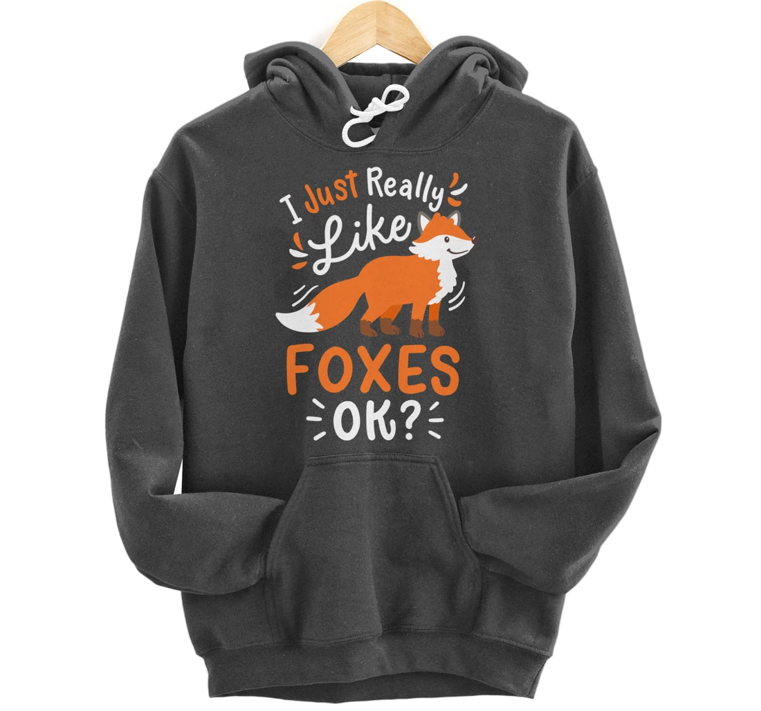 Foxes Fox Lover Pullover Hoodie
