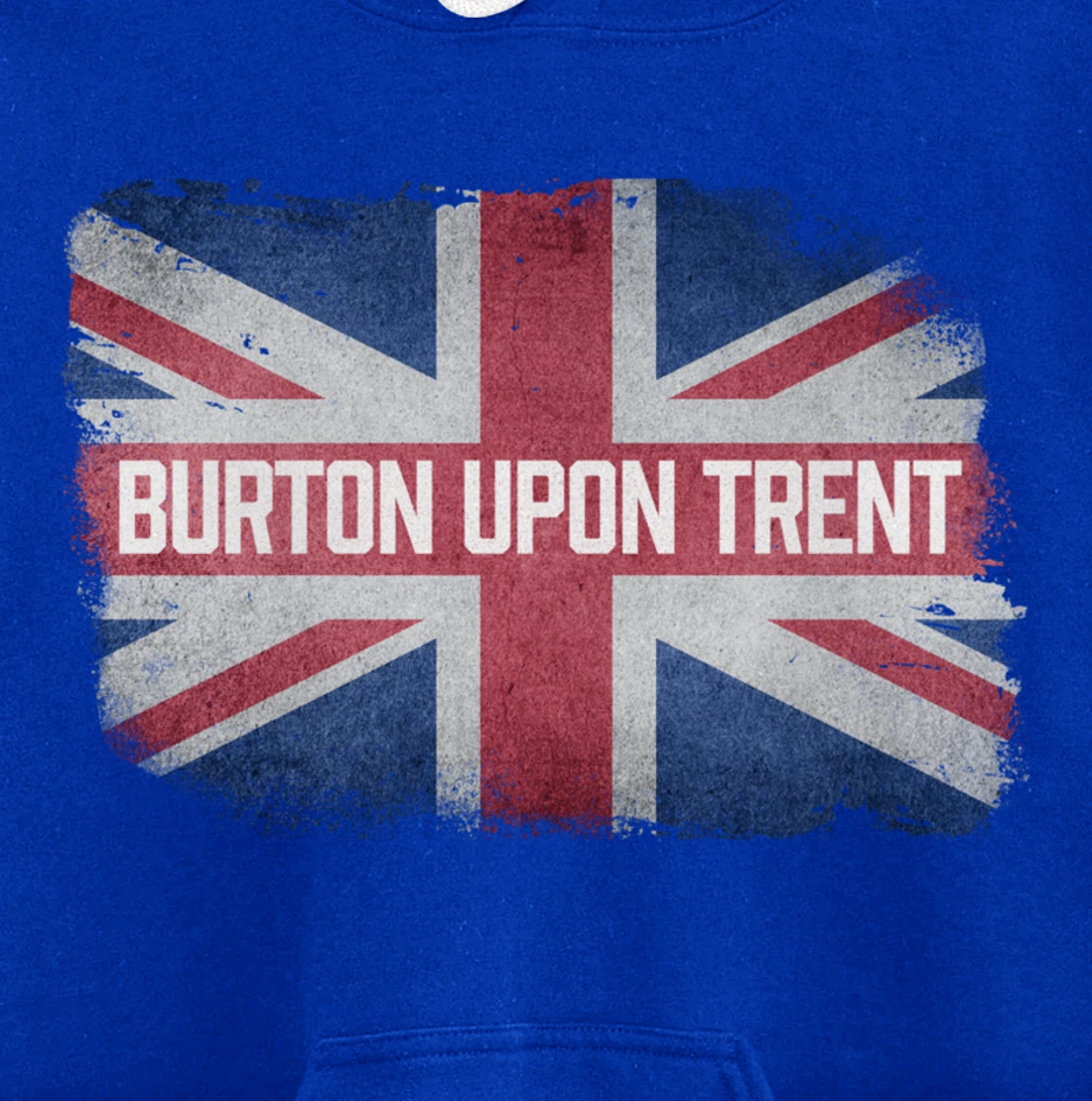 Burton upon Trent | United Kingdom British Flag Vintage UK Pullover Hoodie