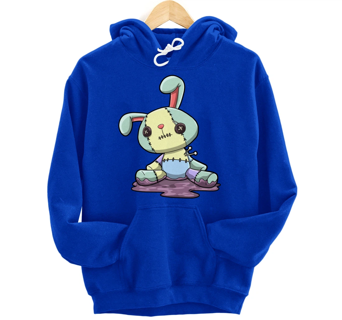 Bunny Pastel Goth Kawaii Anime Pullover Hoodie
