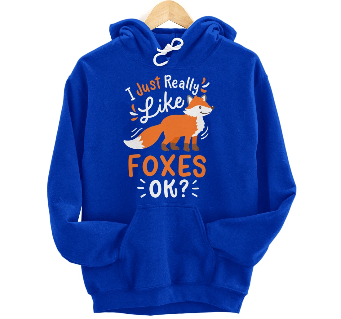 Foxes Fox Lover Pullover Hoodie