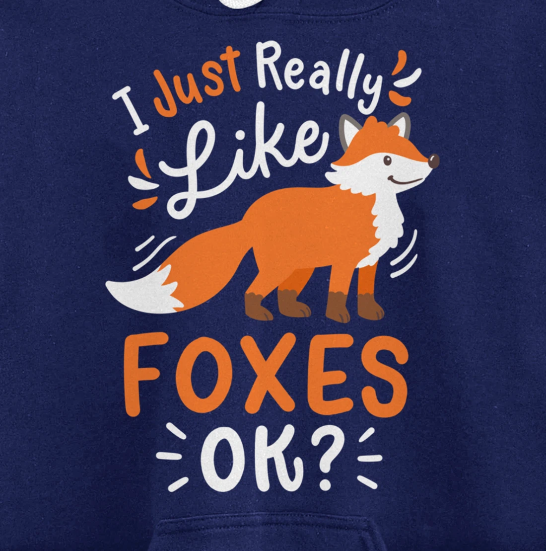 Foxes Fox Lover Pullover Hoodie