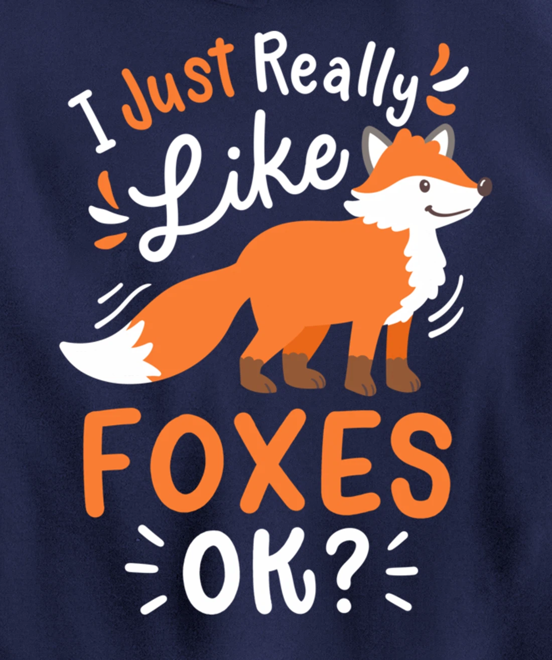 Foxes Fox Lover Pullover Hoodie