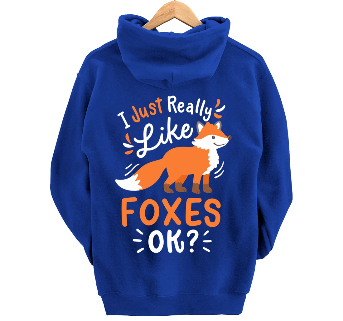 Foxes Fox Lover Pullover Hoodie