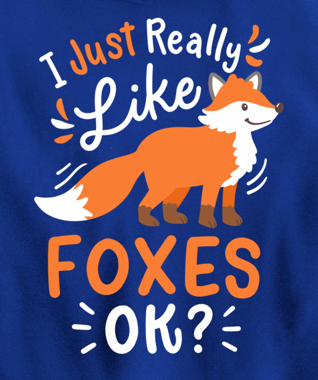 Foxes Fox Lover Pullover Hoodie