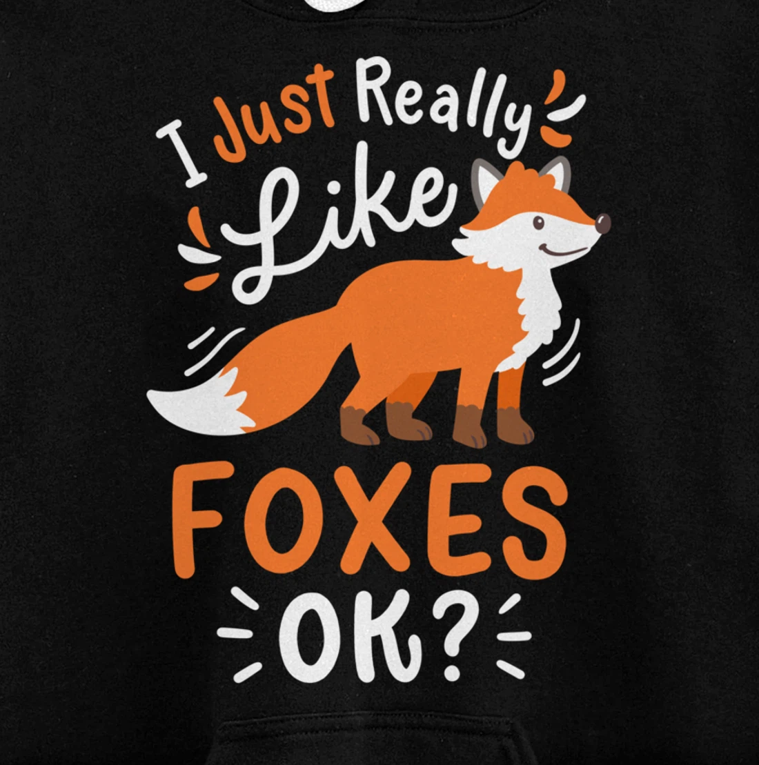 Foxes Fox Lover Pullover Hoodie