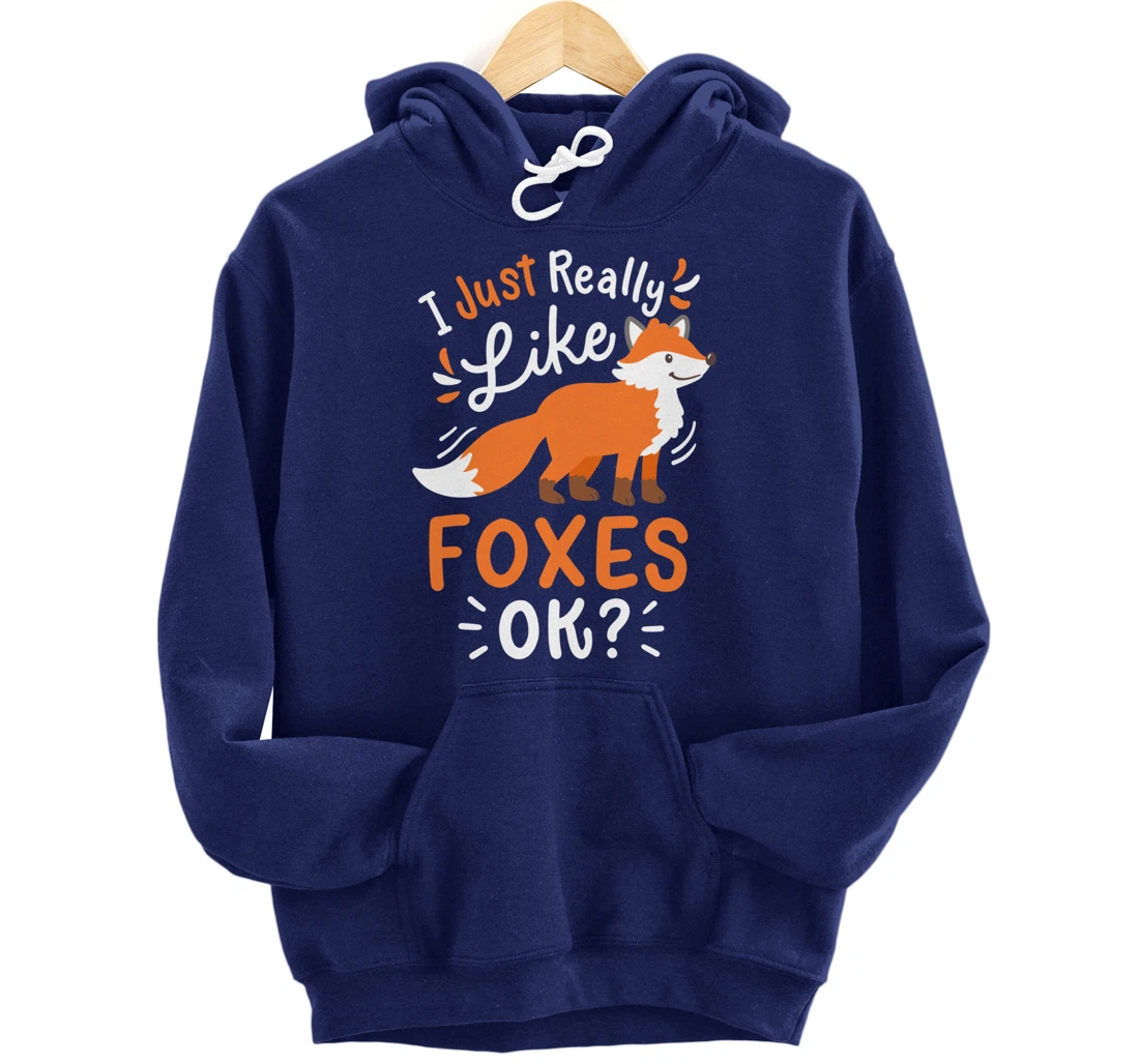 Foxes Fox Lover Pullover Hoodie