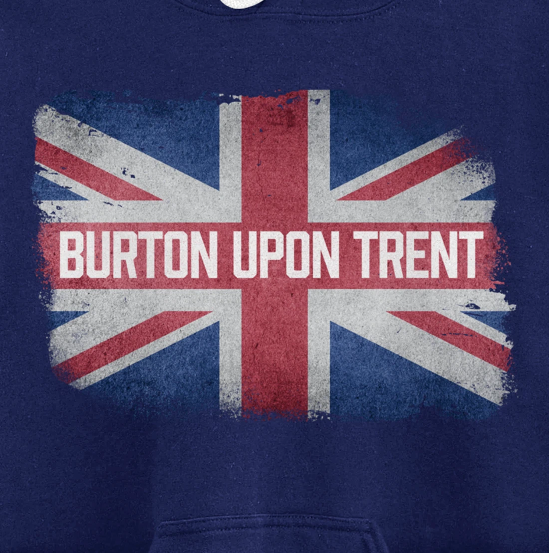 Burton upon Trent | United Kingdom British Flag Vintage UK Pullover Hoodie