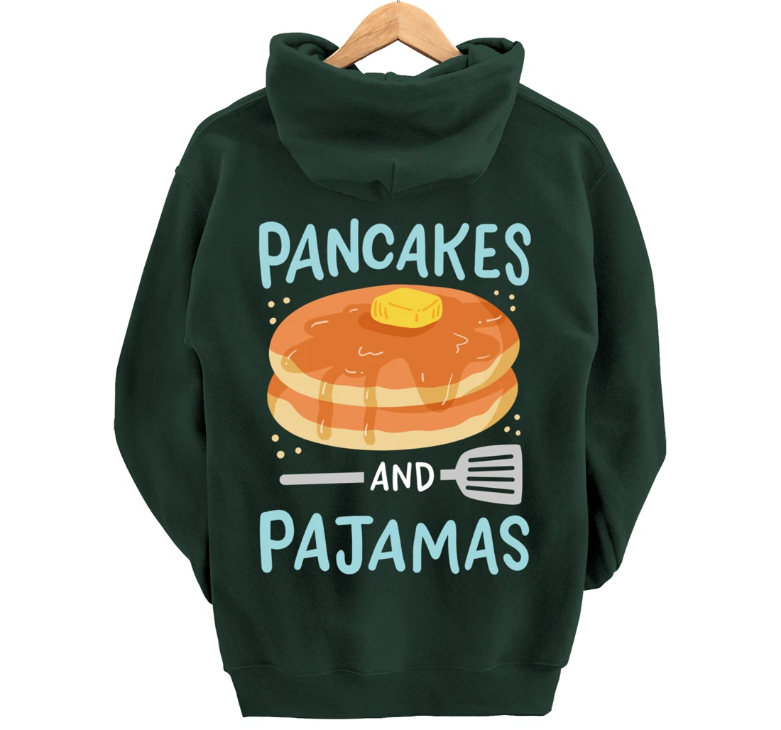 Pancakes Pajamas Pullover Hoodie