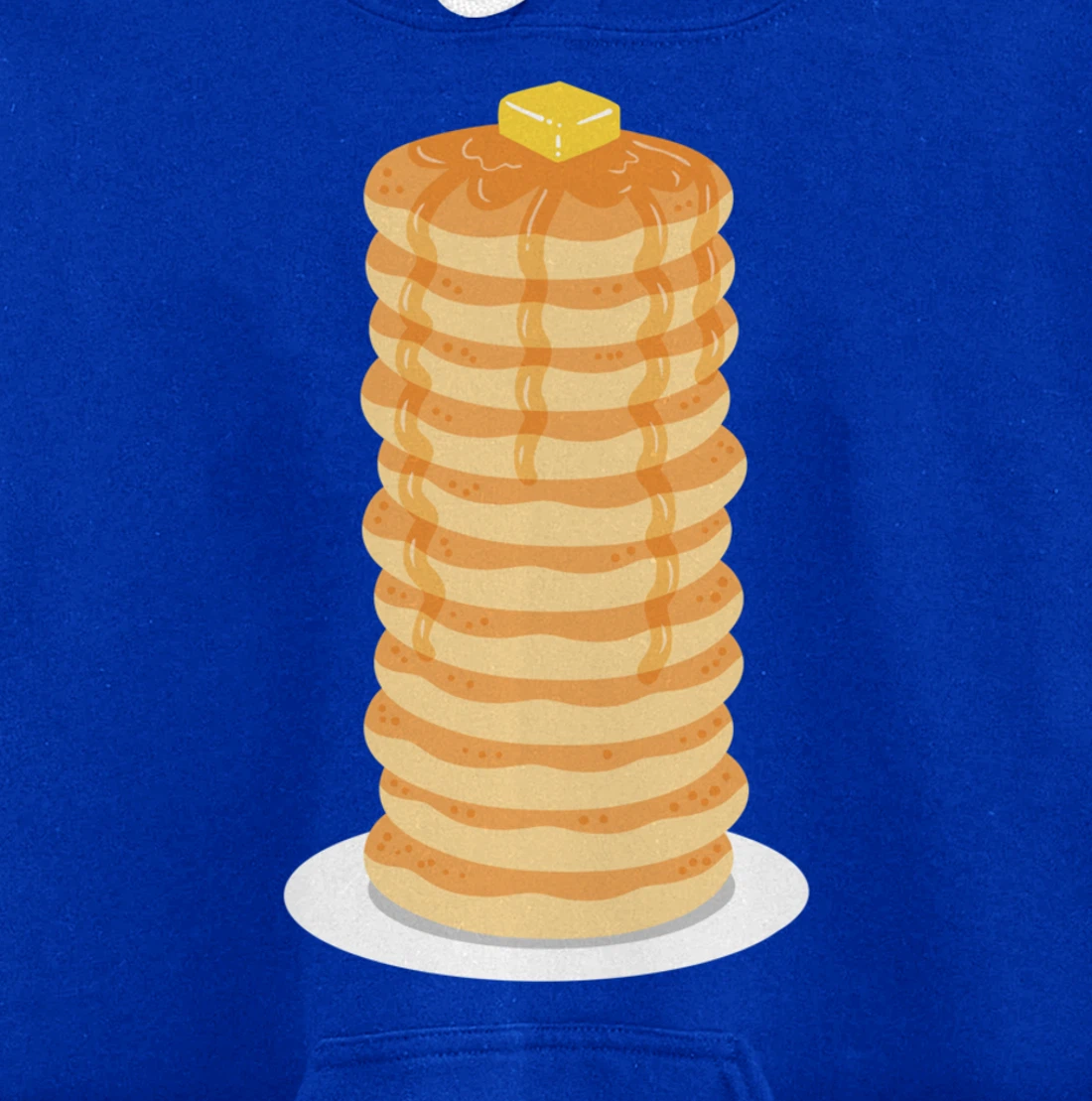 Pancake Maple Syrup Breakfast Pullover Hoodie