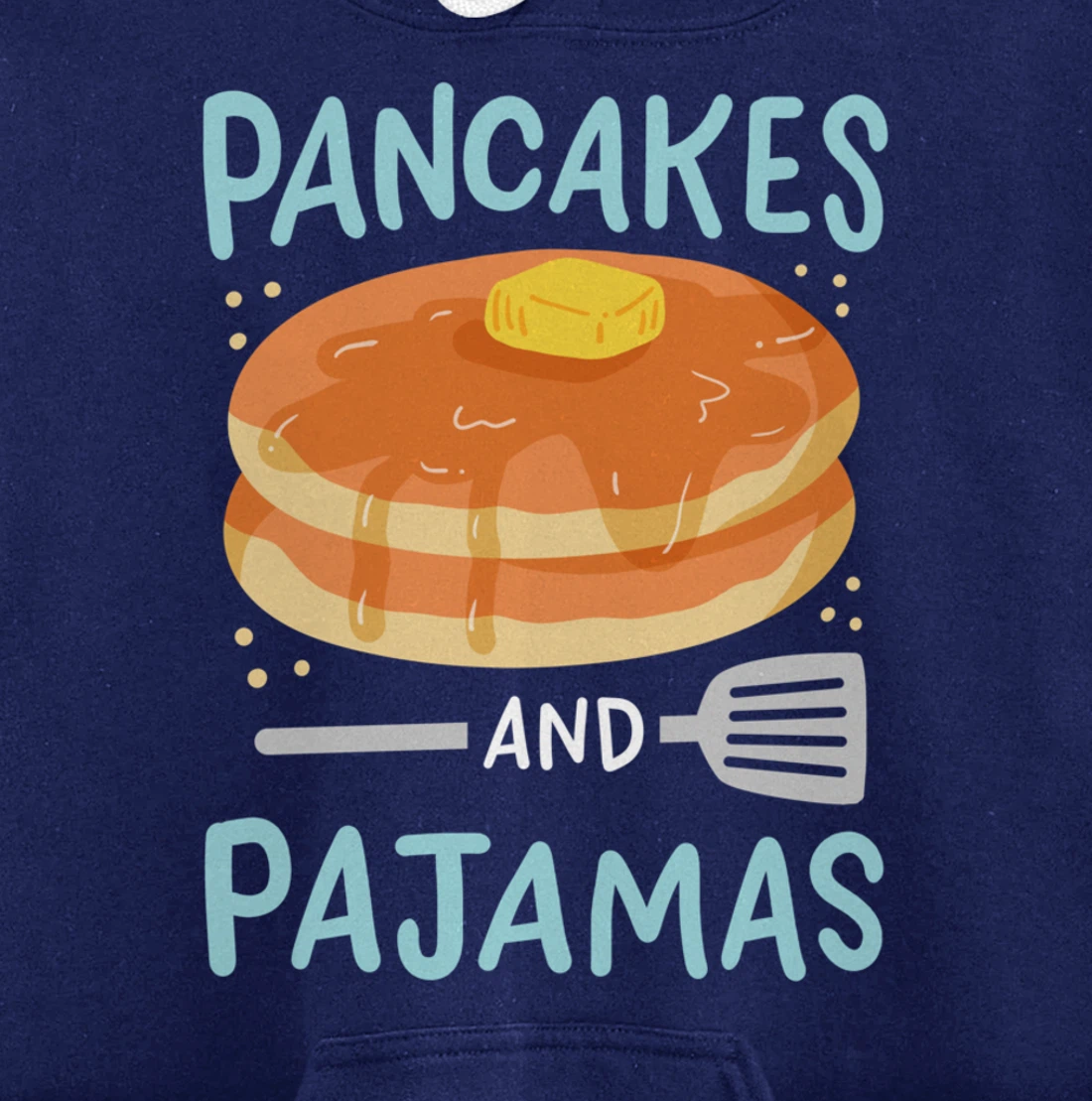 Pancakes Pajamas Pullover Hoodie