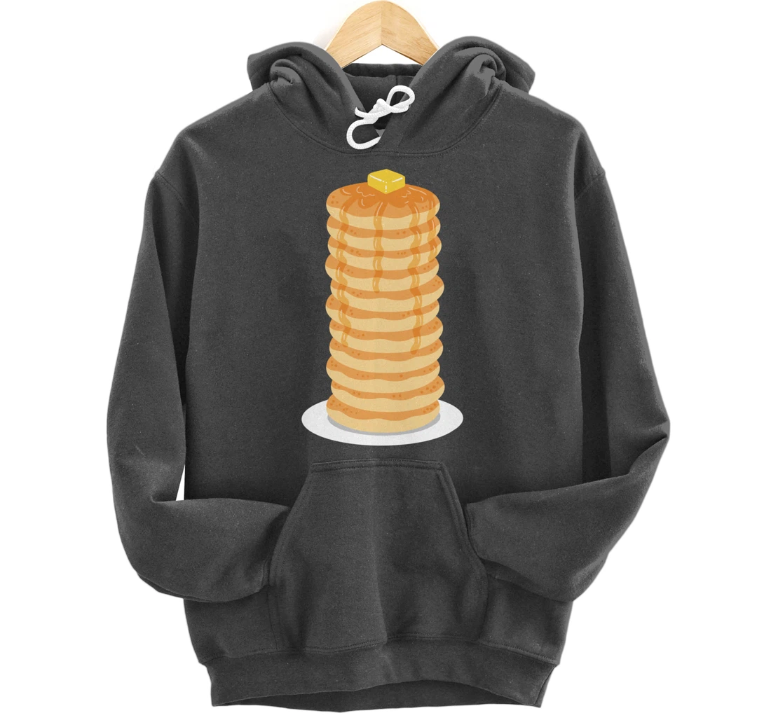 Pancake Maple Syrup Breakfast Pullover Hoodie
