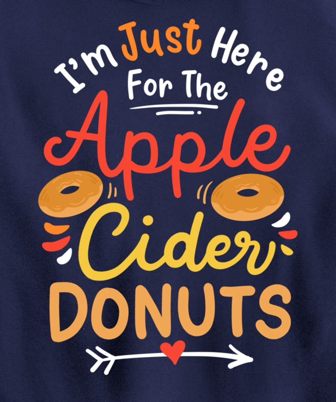 Apple Cider Donuts Apple Picking Pullover Hoodie