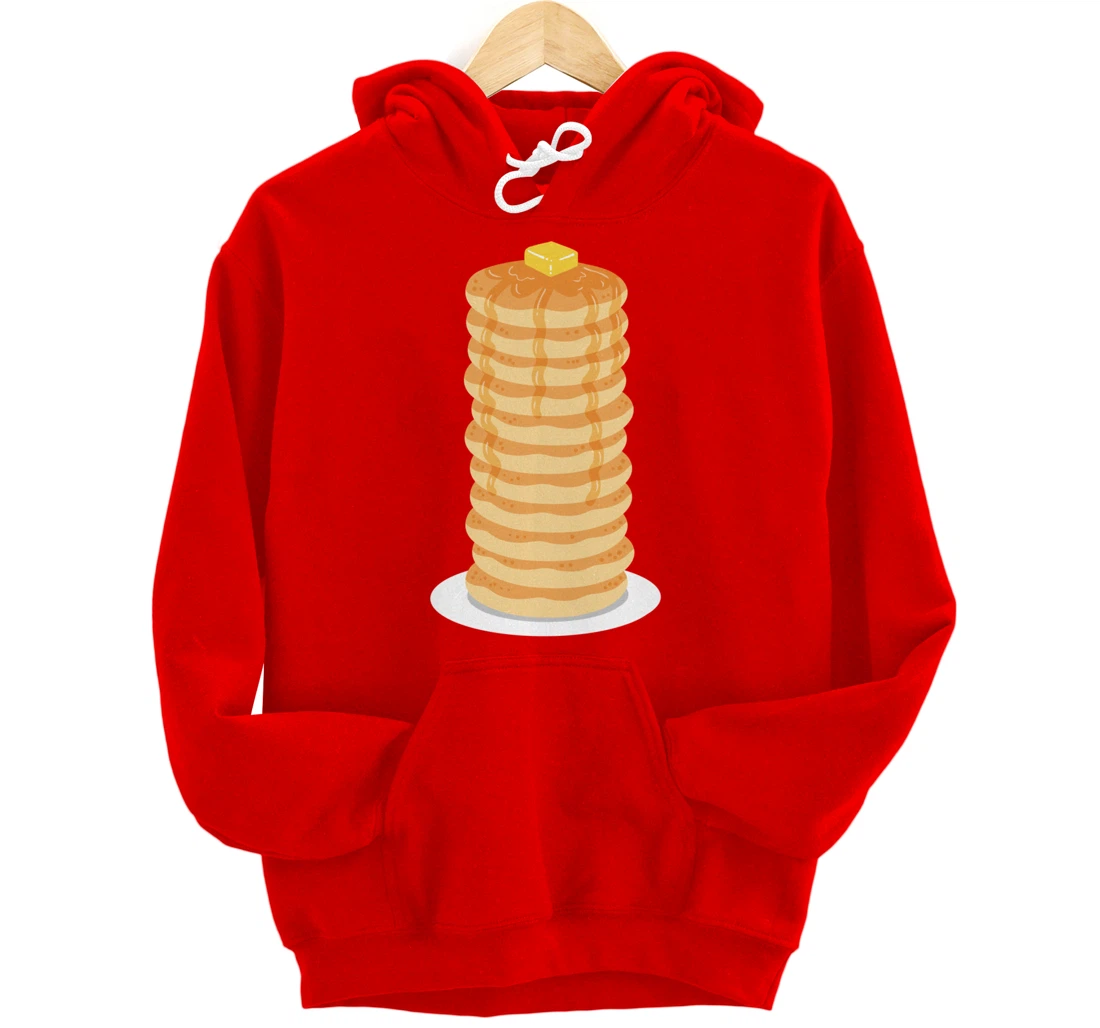 Pancake Maple Syrup Breakfast Pullover Hoodie