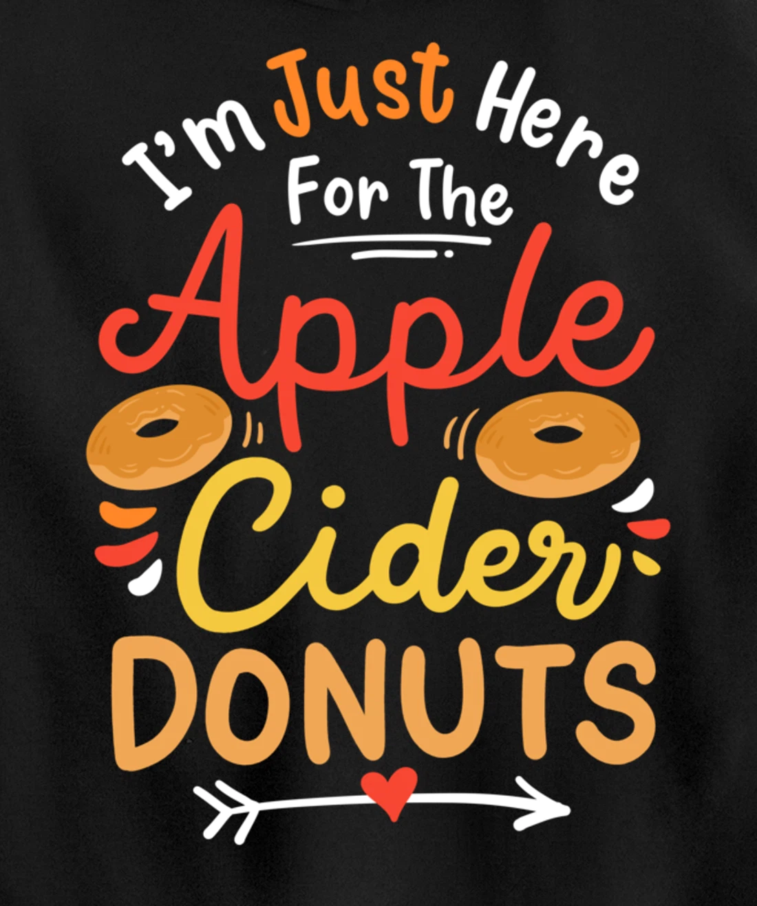 Apple Cider Donuts Apple Picking Pullover Hoodie