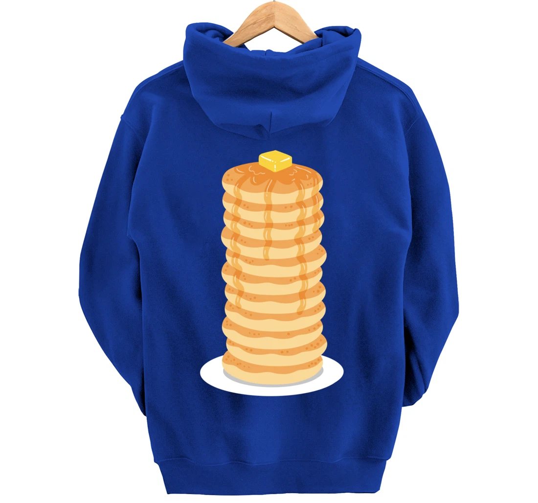 Pancake Maple Syrup Breakfast Pullover Hoodie