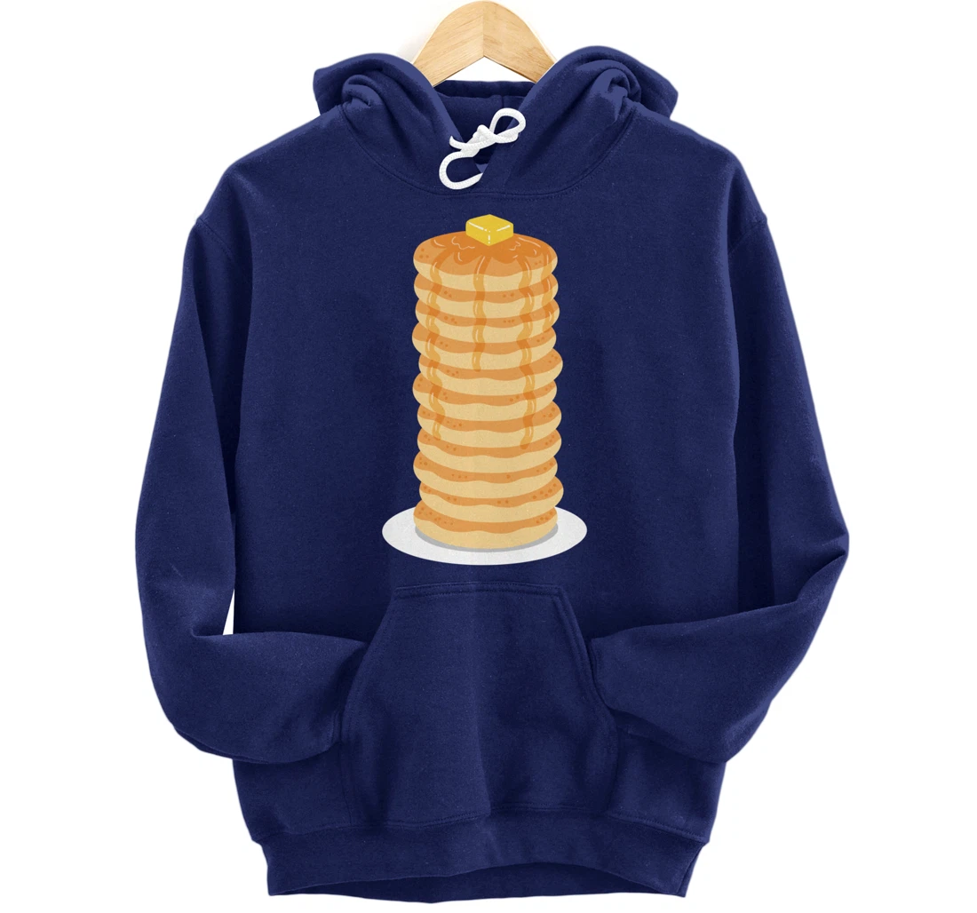 Pancake Maple Syrup Breakfast Pullover Hoodie