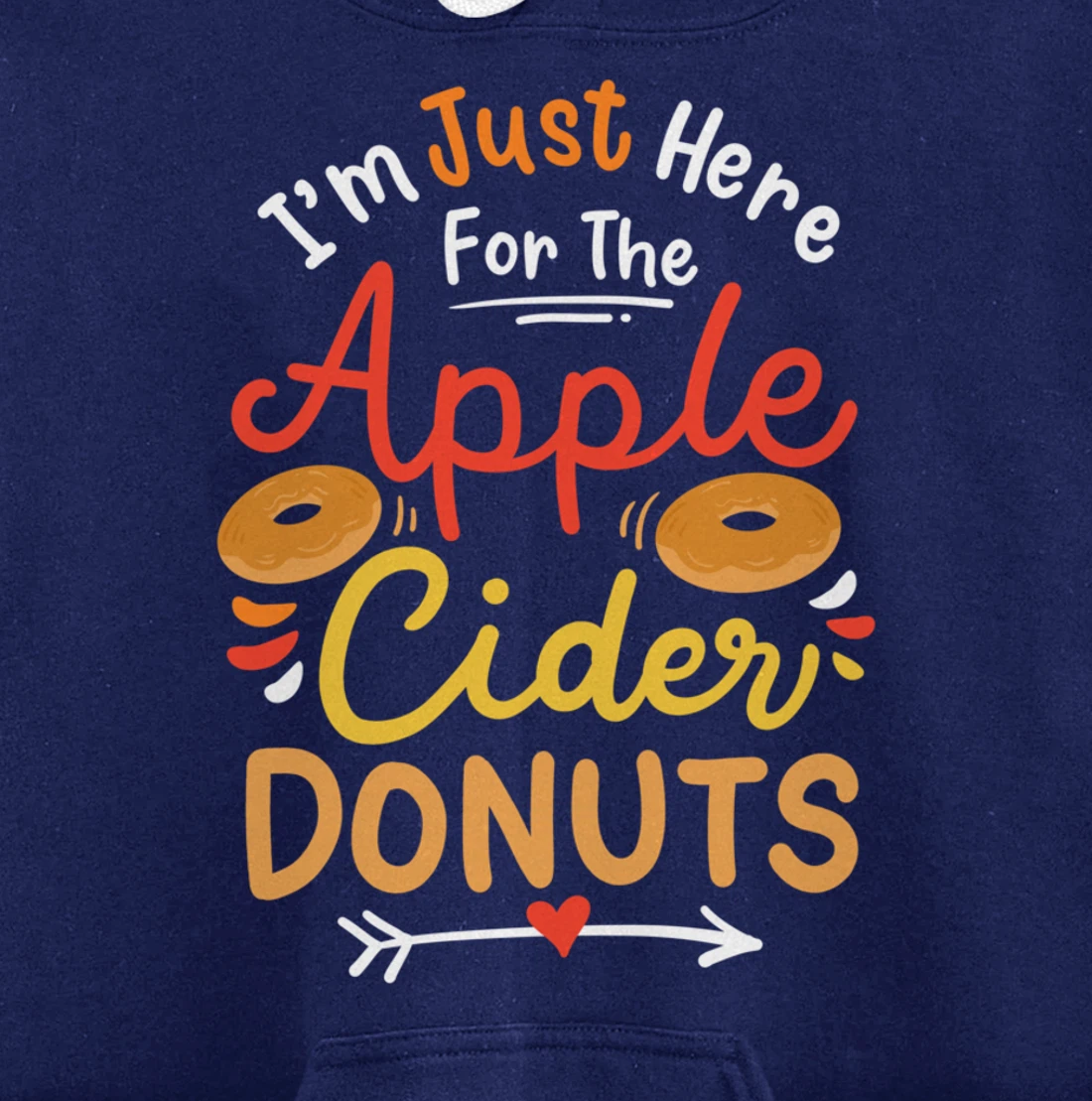 Apple Cider Donuts Apple Picking Pullover Hoodie