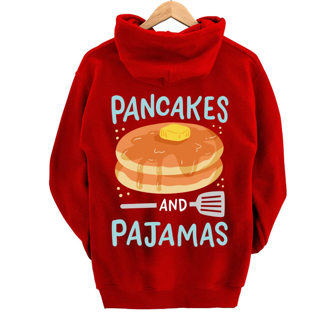 Pancakes Pajamas Pullover Hoodie