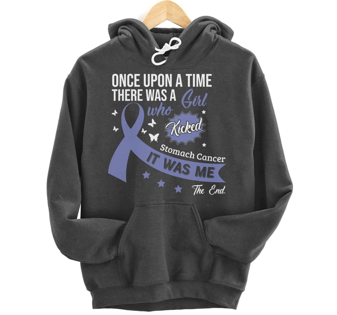 Stomach Cancer Fight Cancer Ribbon Pullover Hoodie