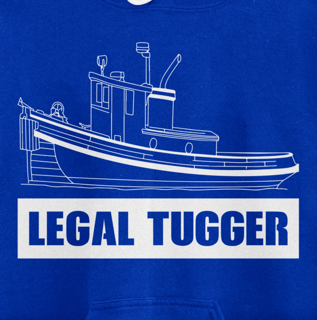Legal Tugger Tugboat Pullover Hoodie