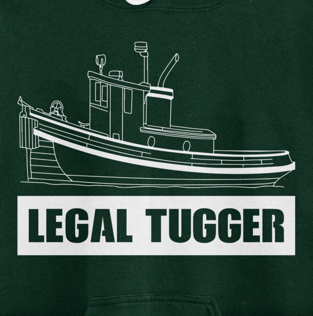 Legal Tugger Tugboat Pullover Hoodie