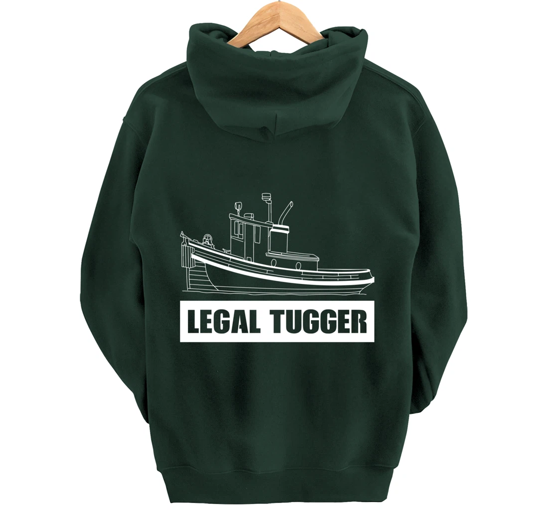 Legal Tugger Tugboat Pullover Hoodie