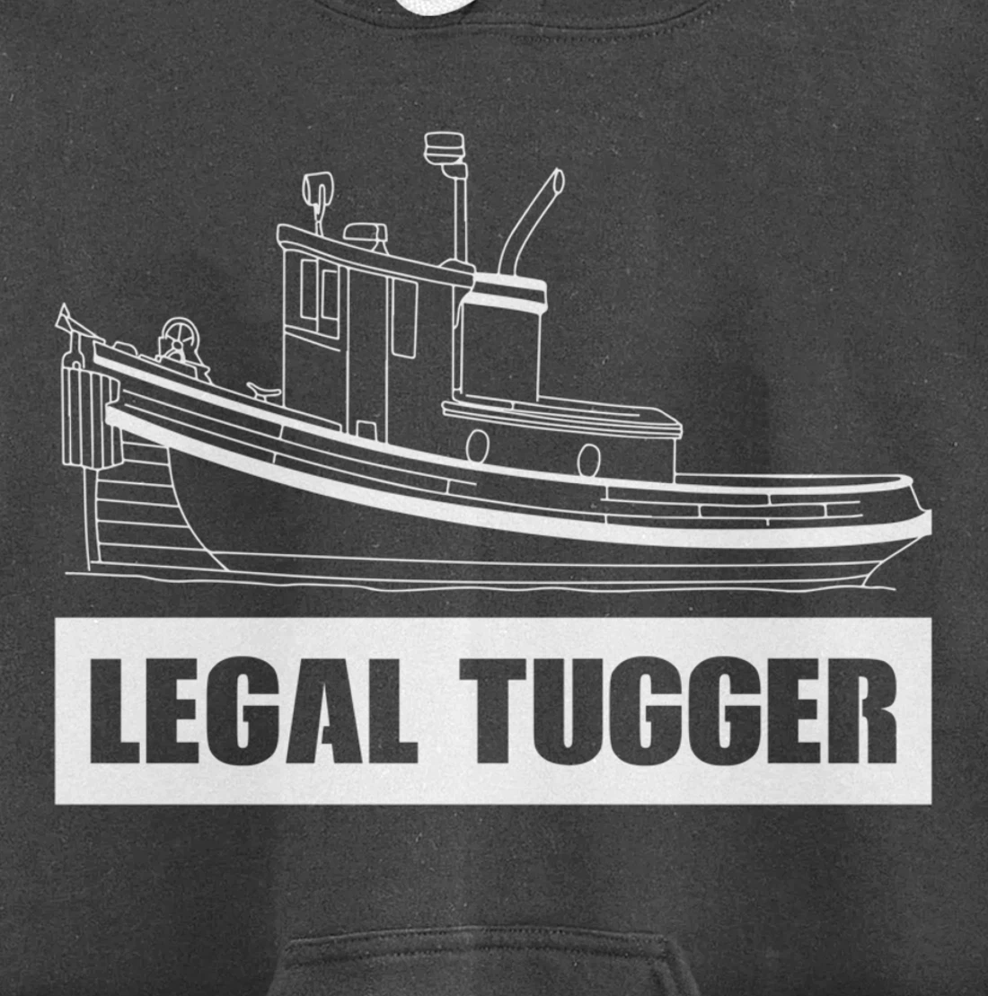 Legal Tugger Tugboat Pullover Hoodie