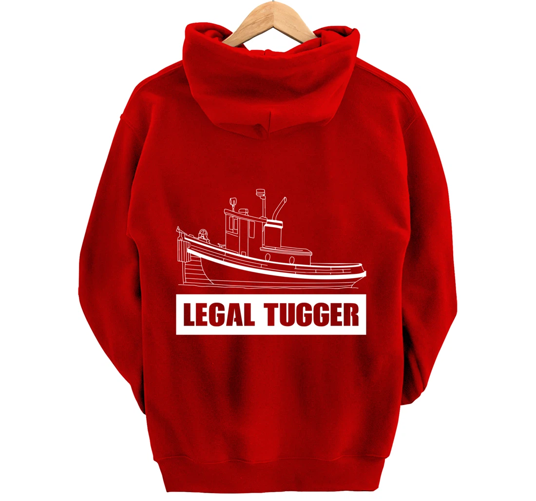 Legal Tugger Tugboat Pullover Hoodie