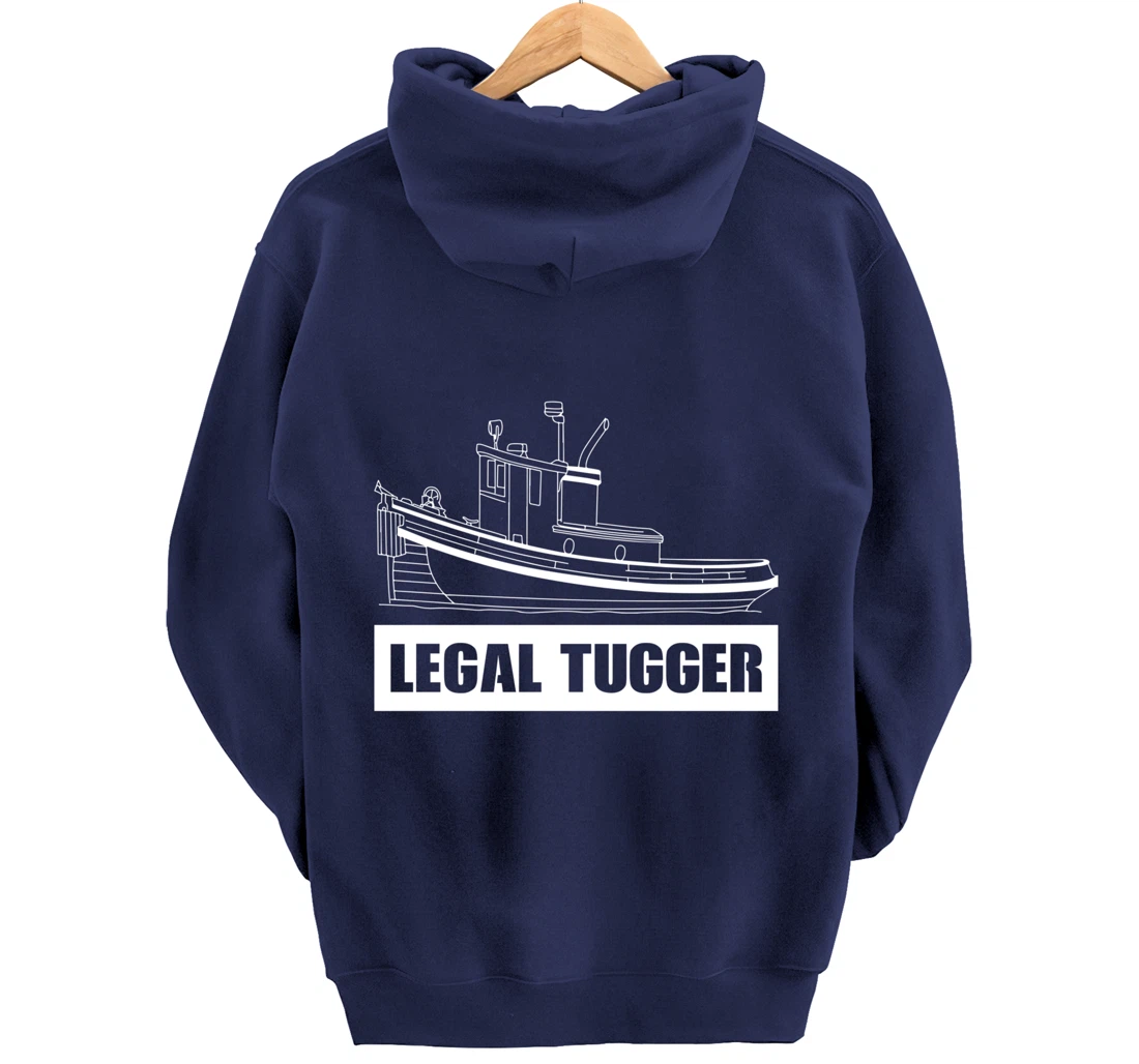Legal Tugger Tugboat Pullover Hoodie