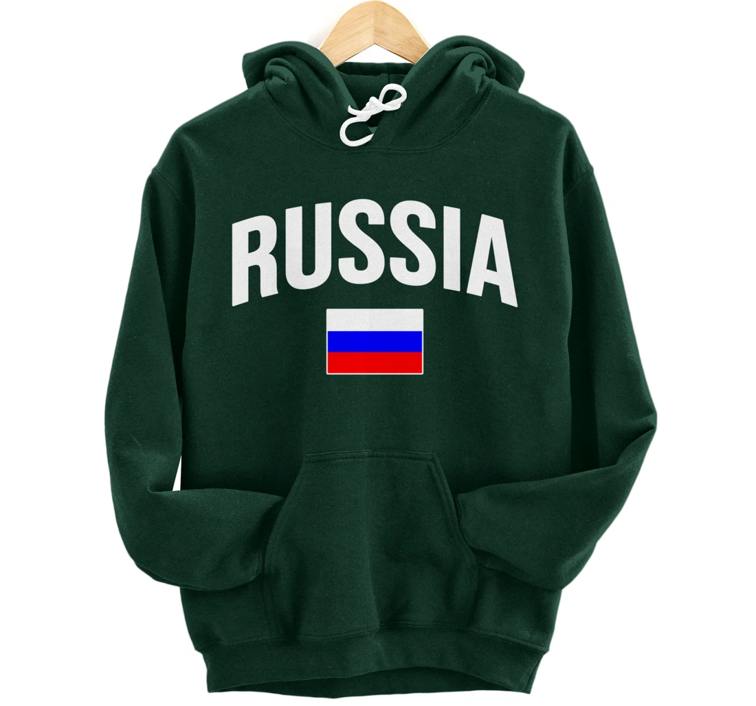 Russia - Flag of Russia - Classic Rossiya Pullover Hoodie