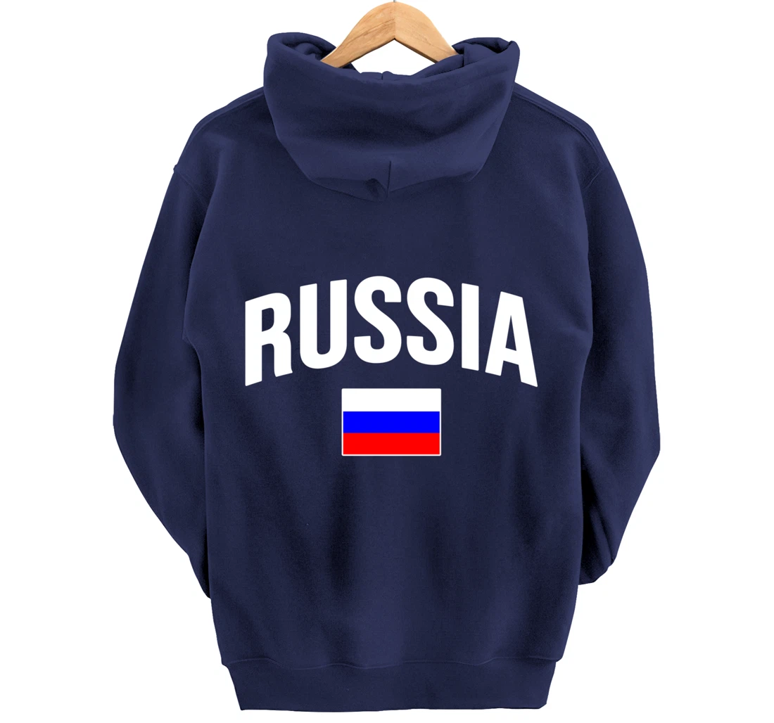 Russia - Flag of Russia - Classic Rossiya Pullover Hoodie