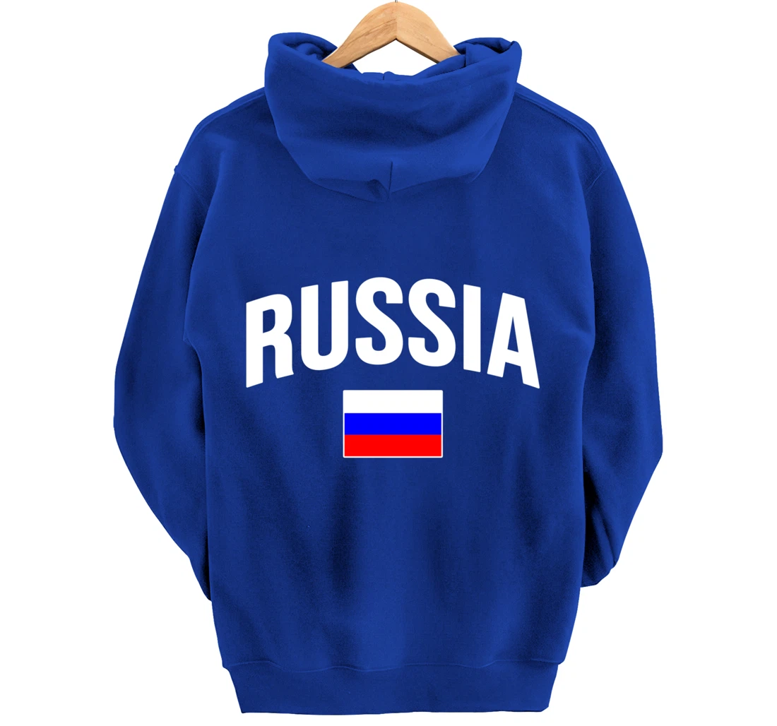 Russia - Flag of Russia - Classic Rossiya Pullover Hoodie