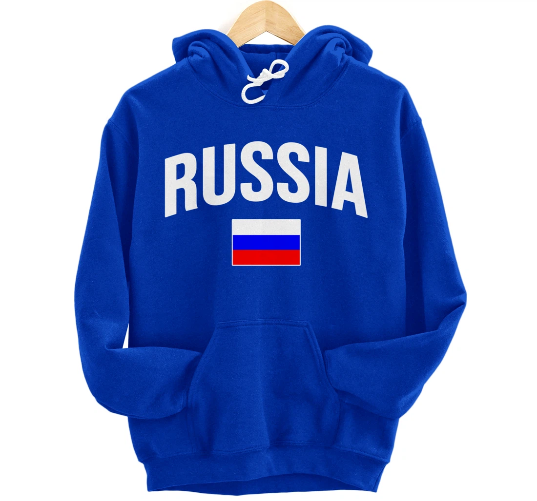 Russia - Flag of Russia - Classic Rossiya Pullover Hoodie