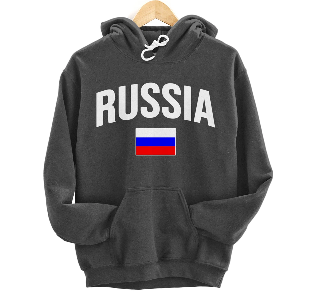 Russia - Flag of Russia - Classic Rossiya Pullover Hoodie